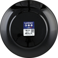 Тарілка десертна Luminarc APY чорна 18см