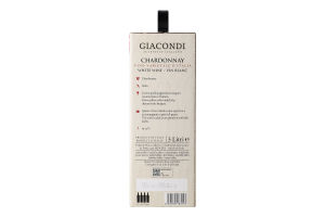 Вино Giacondi Шард.б.сух.11,5% 3л тет.