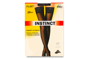 Панчохи жіночі Instinct Flirt 20den 3/4 nero