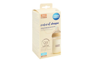 Пляшка Natural Shape з соскою антиколікова 250мл Canpol babies