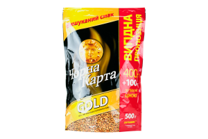 Кава розчинна Чорна карта Gold, пакет 500г*10