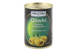 Оливки зеленые без косточек Helcom ж/б 280г