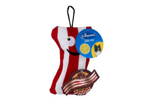 Companion Dog Toy Bacon