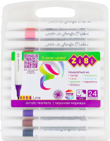 Маркери ZiBi Kids Line акрилові 24кол