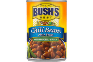 BUSH'S BEST Chili Beans Pinto Beans Medium Chili Sauce