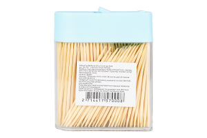 Зубочистки бамбукові №6340 Rong plastic 300шт