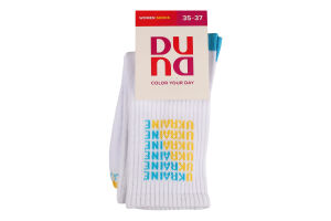 Шкарпетки жіночі Duna №3358 35-37 білий