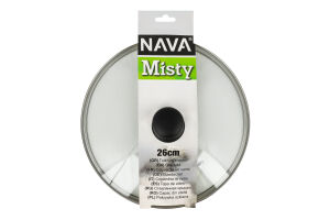 Кришка скло d26см №10-103-122 Misty Nava 1шт