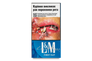 Сигарети з фільтром L&M First Cut Long Blue 20шт