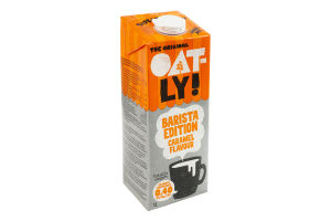 Напій вівсяний зі смаком карамелі Barista Edition Oatly! т/п 1л