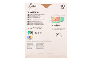 Колготи жіночі Класік даіно 40ден р.5 Сіела