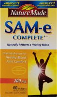 Nature Made SAM-e Complete 200mg Dietary Supplement Tablets - 60 CT
