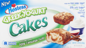 Hostess Greek Yogurt Cakes Apple Cinnamon Swirl - 8 CT