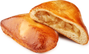 Пирожок с яблоками уп