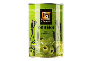 Оливки без косточки Еллада ж/б 420г