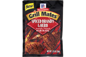 McCormick Grill Mates Spiced Brandy & Herb Marinade