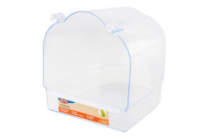 Басейн д/птахів прозорий пластик 14*15*15см Тріксі