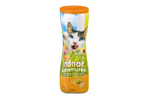 Friskies Indoor Adventures Crunchy Chicken Flavor Cat Treats