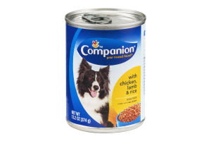 Companion Dog Food with Chicken, Lamb & Rice