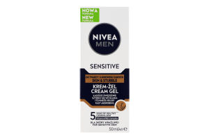 Крем-гель для чувствительной кожи и щетины Sensitive Nivea Men 50мл