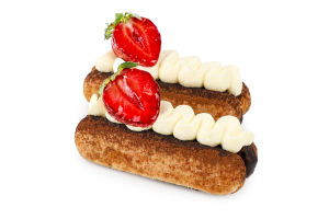 Тістечко кава-полуниця 70г