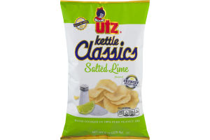 Utz Kettle Classics Salted Lime Crunchy Potato Chips