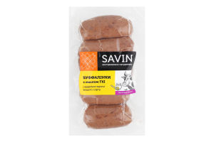 Сардельки ЛТ Savin Product Буффалінки з маслом гхі