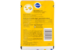 Pedigree Dog Food Meaty Ground Dinner with Hearty Chicken