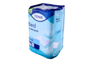 Пеленки мочепоглощающие 60х60см Plus Bed Tena 30шт