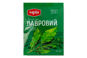 Лист лавровий сухий Мрія м/у 10г