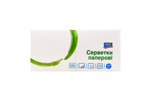 ARO СЕРВЕТКИ 1Ш 450Л БІЛИЙ