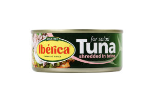 Тунец салатный в собственном соку Iberica ж/б 150г
