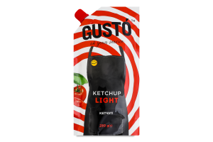 Кетчуп Light Gusto д/п 250г