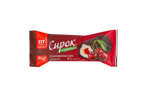 Сирок глазурований з наповнювачем Вишня 8% 36г Хіт Продукт