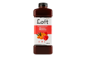 Наполнитель фруктовый пастеризованный Малина-облепиха Loft п/бут 1.25кг