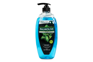 Гель для душа 3в1 Эфирные масла мяты и листьев кедра Sport Men Palmolive 750мл