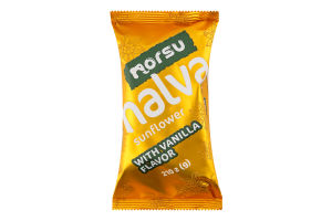 Халва соняшникова з ароматом ванілі Norsu м/у 210г