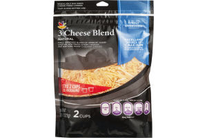 Ahold Finely Shredded Cheese 3 Cheese Blend