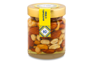 Мед з горіхами ФОП Конюша с/б 250г