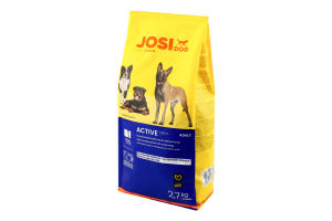 Корм сухий повнораціонний для дорослих собак Active JosiDog м/у 2.7кг