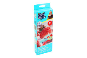Пакети-зіпери Pani Blysk для зберігання/заморож 1л