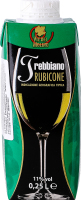 Вино 0.25л 11% белое сухое Trebbiano Rubicone Vie del Molino т/п