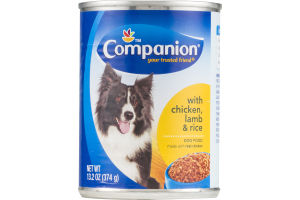 Companion Dog Food with Chicken, Lamb & Rice
