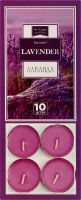 Свічка чайна Лаванда 10шт Пако ІФ