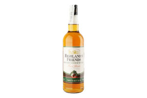 Віскі 0.7л 40% купажоване шотландське Highland's Friends к/у