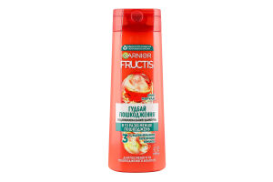 Шампунь для посіченого та пошкодженого волосся відновлювальний Гудбай пошкодження Fructis Garnier 400мл