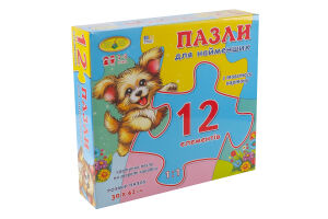 Пазл для детей 1-3років 30х42см Maxi Київська Фабрика Іграшок 12ел