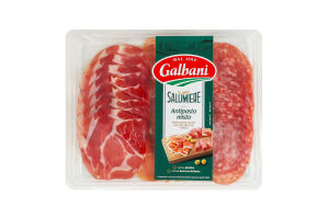 М'ясна нарізка сиров'ялена Гальбані (Вакуум. уп. 0,110 кг)