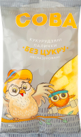 Палочки кукурузные неглазированные без сахара Сова м/у 45г