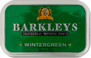 Леденцы со вкусом эвкалипта Barkleys ж/б 50г